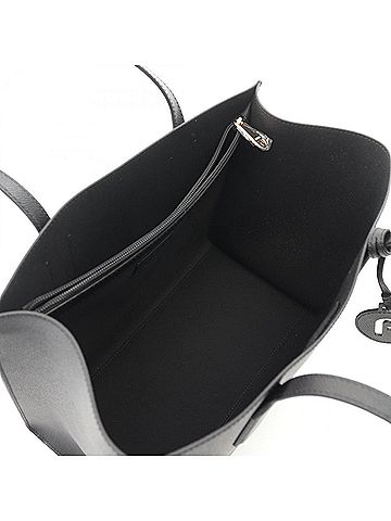 FURLA Black Leather Tote Bag (view 2)
