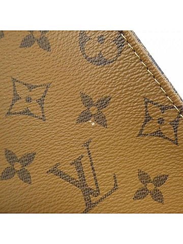 Louis Vuitton Brown Marron Coated Canvas Tote Bag (view 2)