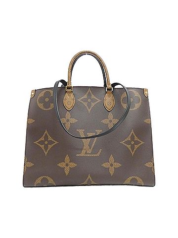 Louis Vuitton Brown Marron Coated Canvas Handbag Tote Bag (view 1)