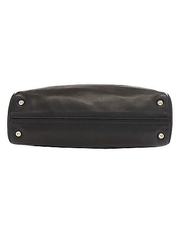 Miu Miu Black Leather Tote Bag (view 2)