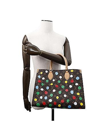 Louis Vuitton Monogram Red Color Monogram Tote Bag (view 2)