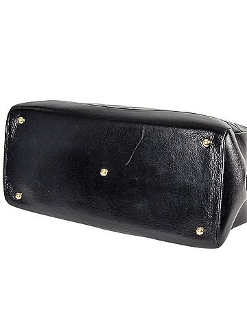 Chanel Black Leather Tote Bag (view 2)