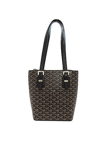Goyard Black Coated Canvas Tote Bag (view 1)