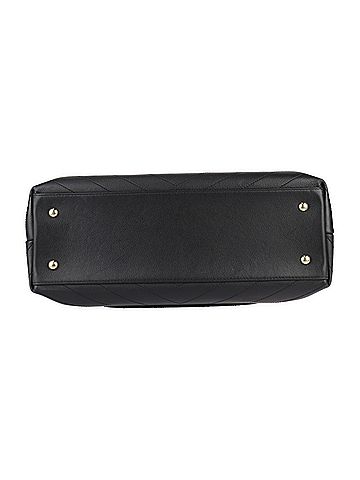 Chanel Black Leather Handbag Shoulder Bag Tote Bag (view 2)