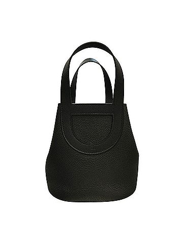 Hermès Black Taurillon Clemence Leather Handbag Tote Bag (view 2)