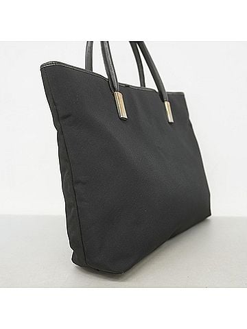Gucci 100% Nylon Black Black Nylon Tote Bag One size