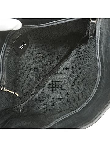 Gucci 100% Nylon Black Black Nylon Tote Bag One size