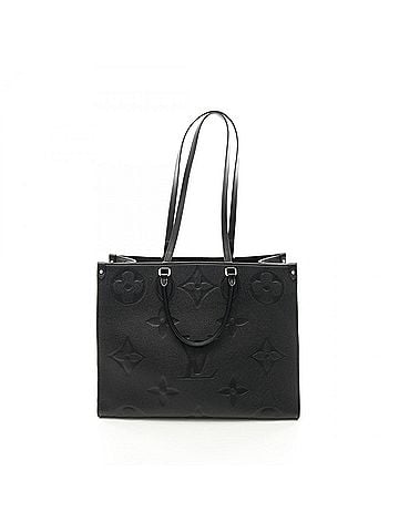 Louis Vuitton Monogram Empreinte Black Noir Leather Tote Bag (view 1)