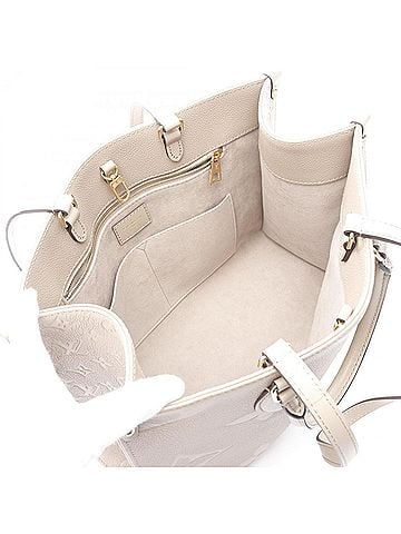 Louis Vuitton Beige Monogram Empreinte Tote Bag (view 2)