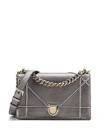 Christian Dior Diorama Wallet on Chain Leather (view 1)