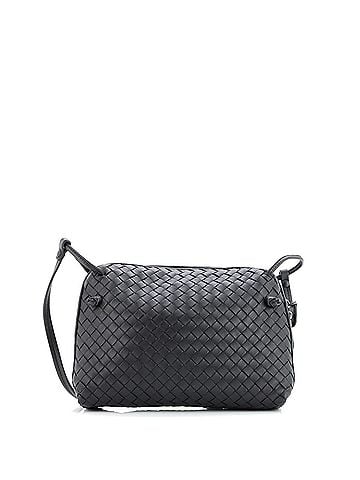 Bottega Veneta Double Compartment Pillow Crossbody Bag Intrecciato Nappa Medium (view 2)