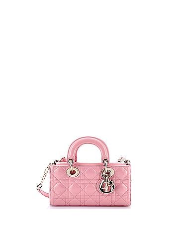 Christian Dior Lady D-Joy Bag Cannage Quilt Iridescent Patent Medium (view 1)