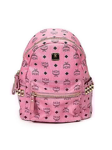 MCM Small Stark Side Studs Backpack  (view 1)