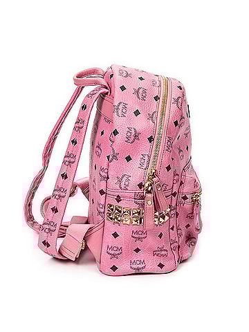 MCM Small Stark Side Studs Backpack  (view 2)
