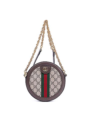 Gucci Mini Round Chain Ophidia Crossbody  (view 1)