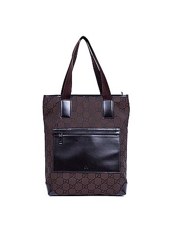 Gucci Tall Front Pocket Zip Tote  (view 1)