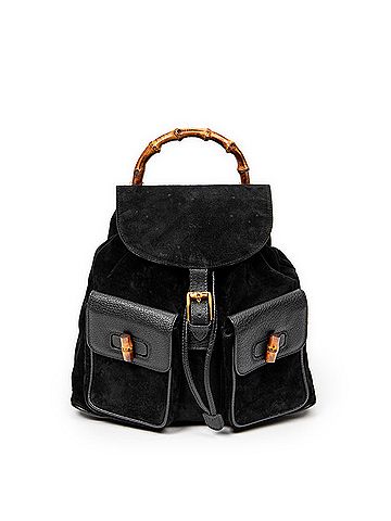 Gucci Large Bamboo Backpack  (view 1)