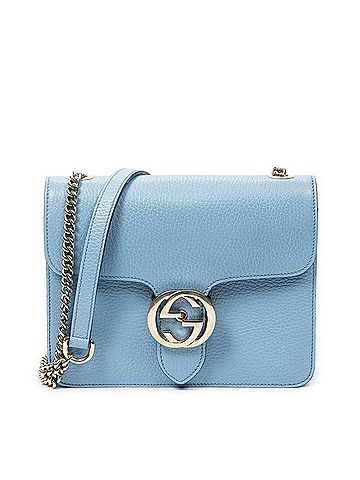 Gucci Small Interlocking GG Chain Crossbody  (view 1)
