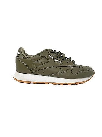 Reebok Sneaker Kids Reebok Classic Leather 12A501 Brown Casual Size 4 1/2 (view 1)