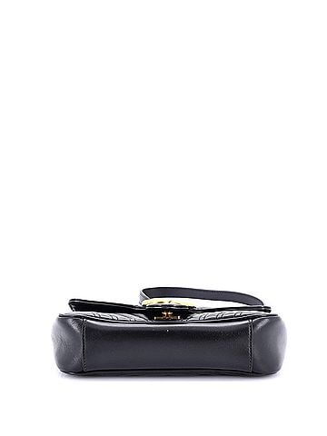 Gucci GG Marmont Flap Bag Matelasse Leather Small (view 2)