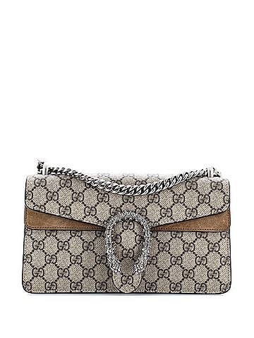 Gucci Dionysus Bag GG Coated Canvas with Crystal Embellished Metal Small (view 1)