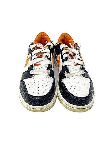 Nike Sneaker Kids Nike Dunk Low PRM Halloween DM0088-100 Multicolor Casual Size 12 1/2 (view 2)