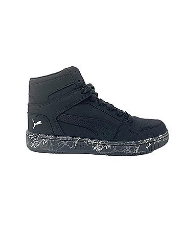 Puma Sneaker Kids Puma Rebound Layup Mountain Park 395114-01 Black Basketball Size 4 1/2 (view 1)