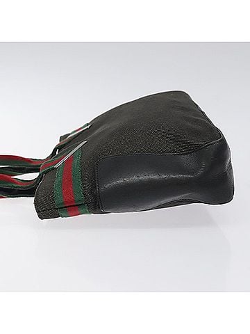 Gucci Ophidia Black Canvas Handbag (view 2)
