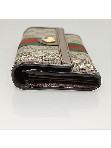 Gucci Ophidia Brown Canvas Wallet (view 2)