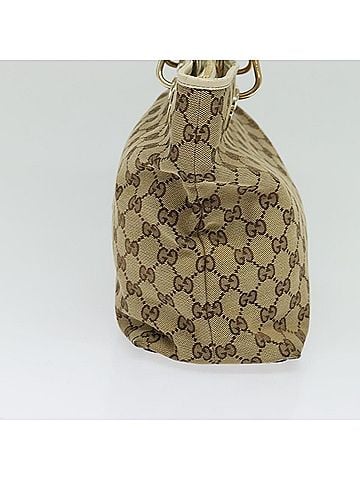 Gucci Gg Canvas Beige Canvas Shoulder Bag (view 2)