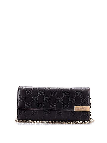 Gucci Wallet on Chain Guccissima Leather (view 1)