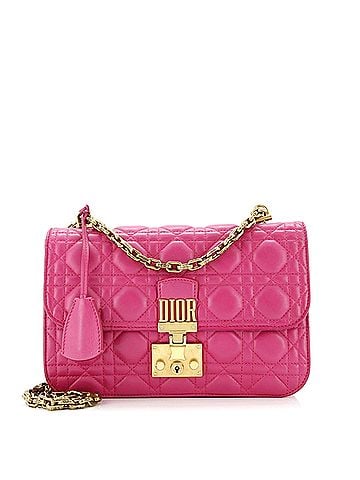 Christian Dior Dioraddict Flap Bag Cannage Quilt Lambskin Medium (view 1)