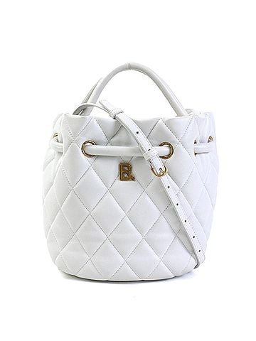 Balenciaga White Leather Handbag Shoulder Bag (view 1)