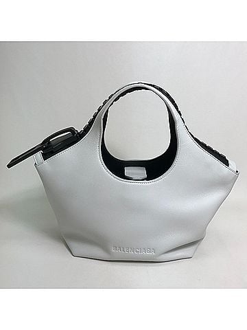 Balenciaga White Leather Handbag (view 1)
