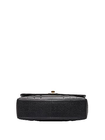 Chanel Black Caviar Leather Handbag (view 2)