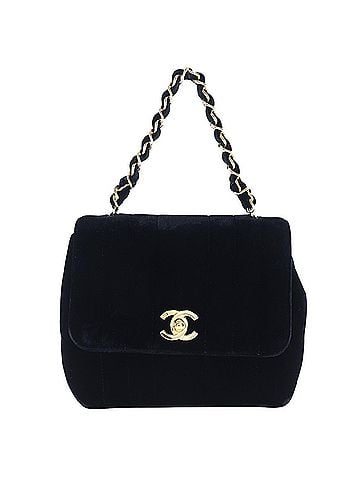 Chanel Black Leather Handbag (view 1)