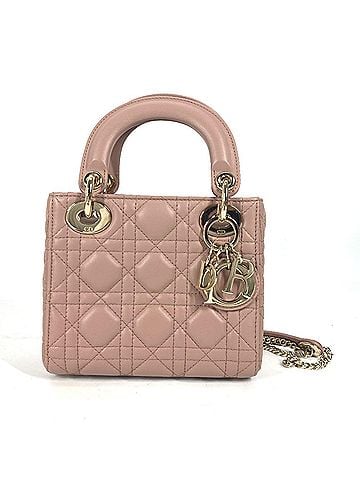 Dior Beige Leather Handbag (view 1)