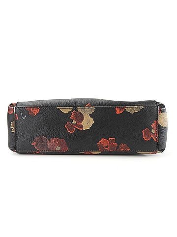 Coach Black Red Color Pvc Leather Handbag (view 2)