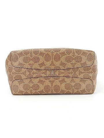 Coach Brown Pvc Leather Handbag (view 2)