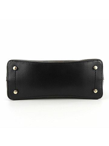 Coach Black Dark Brown Leather Handbag (view 2)