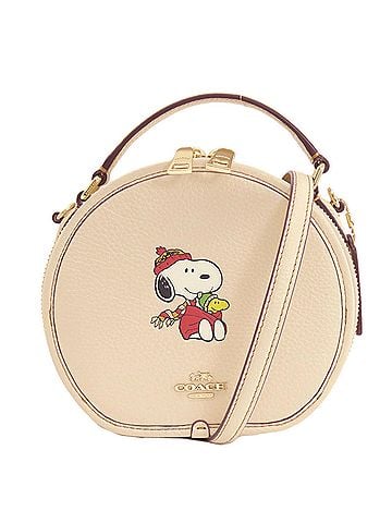 Coach Beige Leather Handbag (view 1)