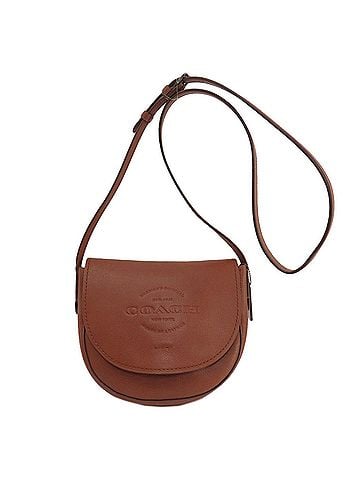 Coach Brown Leather Shoulder Bag (view 1)