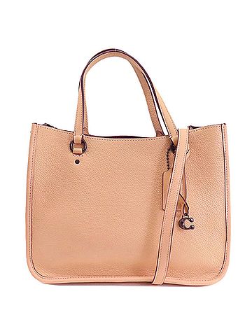 Coach Pink Leather Handbag (view 1)