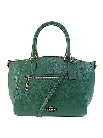 Coach Green Leather Handbag (view 1)