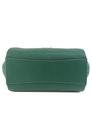 Coach Green Leather Handbag (view 2)