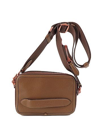 Coach Brown Leather Shoulder Bag (view 1)