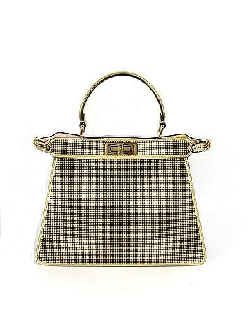 Fendi Gold Leather Handbag (view 1)