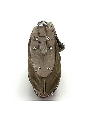 FURLA Brown Leather Shoulder Bag (view 2)