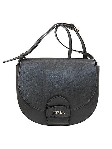 FURLA Black Pvc Shoulder Bag (view 1)