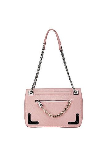 FURLA Pink Leather Handbag Shoulder Bag (view 1)